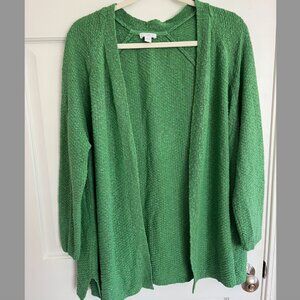 Kelly Green J Jill Cardigan